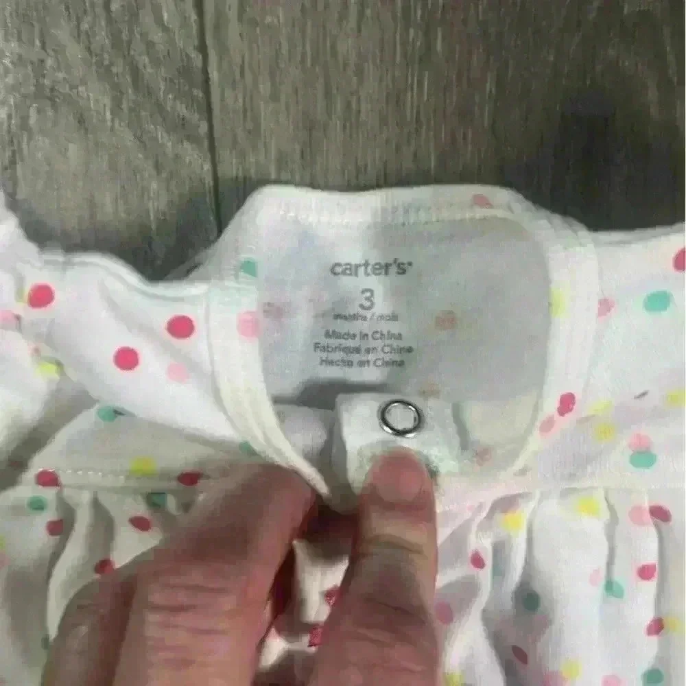 Carter’s 3 Month Girl Bundle Onsies and Diaper Cover